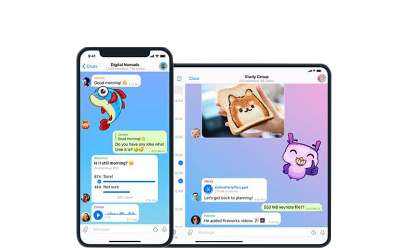 telegram for iOS